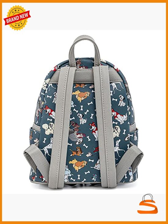 Disney Dogs All Over Print Mini Backpack Faux Leather main image 6